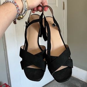A new day black heels